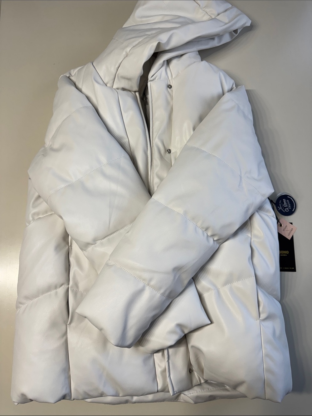 White Puffer Jacket